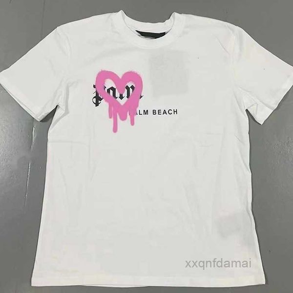 

2023 summer pa men womens palm t shirt mans stylist tee guillotine bear palms printed short sleeve truncated bears angles tees angel tshirt, White;black