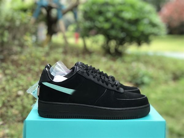 

authentic 1 low mens running shoes sneaker black blue multi color dz1382-001 trainers men women sports sneakers with original box size 36-47, Red;white