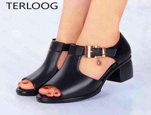 

women sandals rome high heels shoes 2021 new summer casual shoes desiger gladiator wedding party lady pumps zapatos mujer y223439731, Black