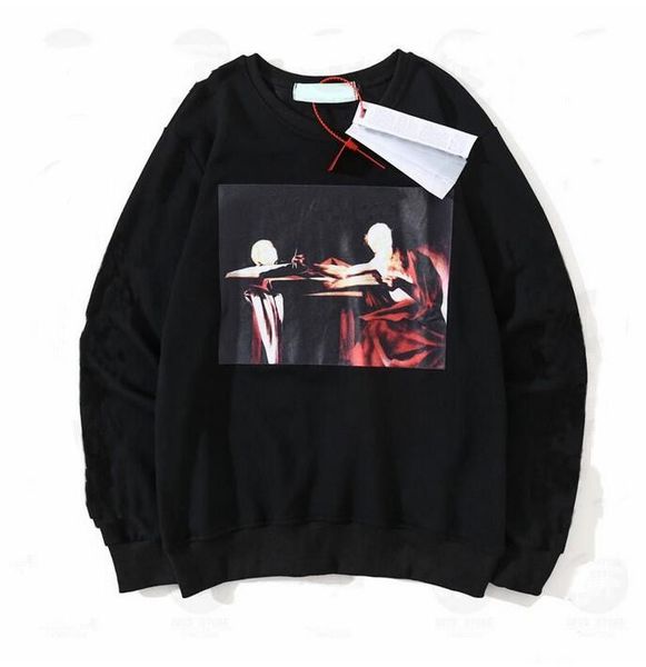 

mens hoodies hip hop men streetwear letter hoodie man s hooded skateboards hoodys high street pullover sweatshirt clothes offs white 2wij jc, Black