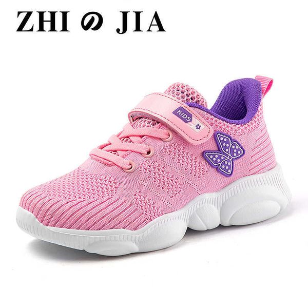 

athletic outdoor 2023 children's casual shoes cute girls comfortable non-slip sneakers student autumn sports running shoes breathable s, Black