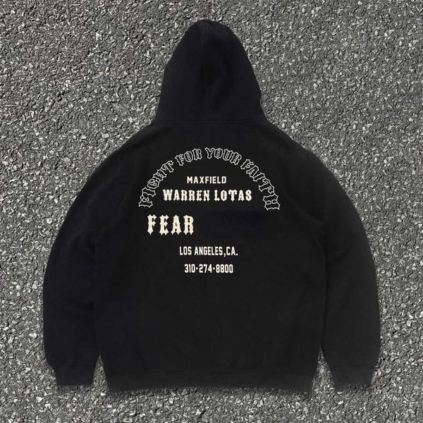 

american hip-hop hooded sweater men women hoodies printed sweatshirt fog designer hoodie oversize pullover coat fashion hoody 4xl 5xl, Black