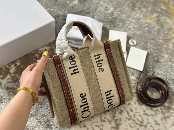 

women handbags woody tote shopping bag canvas fashion linen large beach bags luxury designer travel crossbody shoulder wallet purses