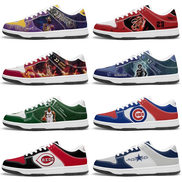 

custom beautiful fashionable Glossy Diy shoes mens womens fashion outdoor sneakers sports trainers JY-A144