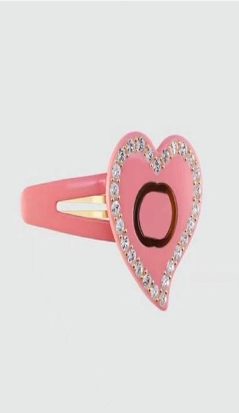 

women girl letter hair clip cute heart letters barrettes gift for love girlfriend fashion design hair accessories 211750, Golden;silver