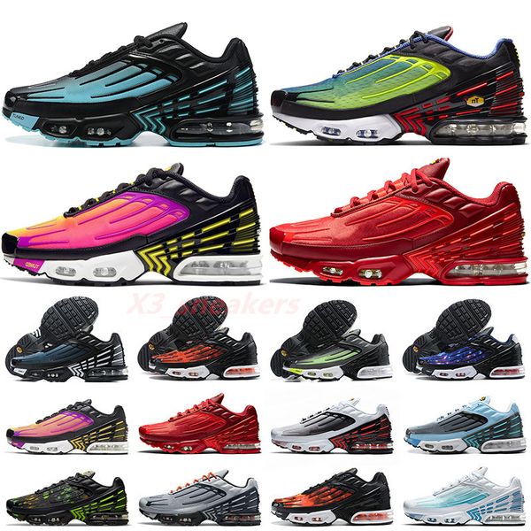 

2022 casual shoes tn plus 3 running shoes obsidian white aquamarine laser blue ghost green men women trainers sports sneakers designer multi