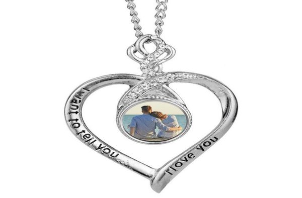 

thermal transter sublimation blanks necklaces diy heart wing cross pendants designer jewelry diy silver plated christmas valentine8746168