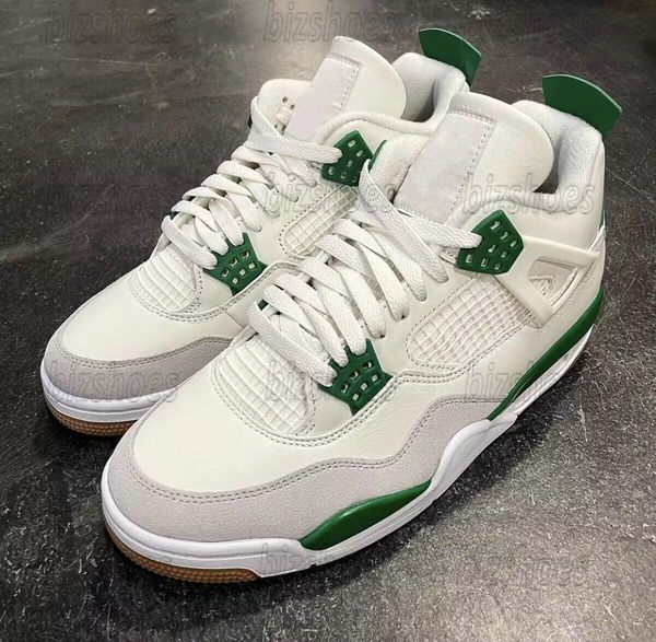

shoes jumpman 4s 4 pine green sail frozen moments green-neutral grey-white mans sport trainers sneakers