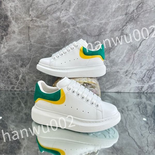 

new casual shoes women travel leather lace-up sneaker cowhide fashion lady flat designer running trainers letters woman shoe men gym sneaker, Black