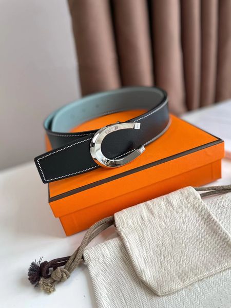 

fashion belt for men waistband high-end classic leather lychee pattern luxury belts for woman h gold and silver belt buckle designer belt me, Black;brown