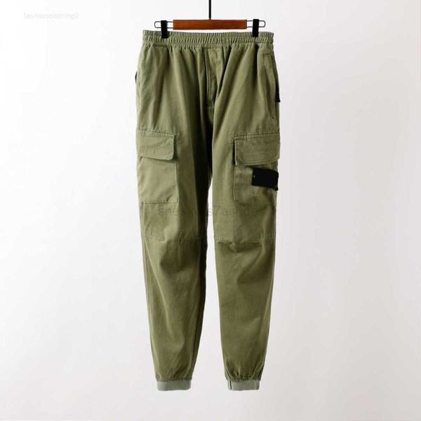 

men's pants mens cargo toney brand designer stone three colors high-end is land streetwear overalls trousers youth fashion men spring a, Black