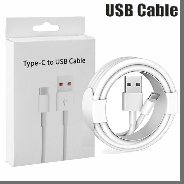 

1m 3ft 2m 6ft usb micro type c l charge for samsung data charging cord work new system phone charger cables with retail box
