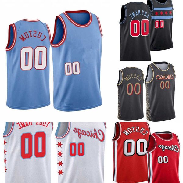 

2023 75th custom mens womens chicago''bulls''jersey 11 demar derozan 9 nikola vucevic zach 8 lavine alex 6 caruso basket, Black;red
