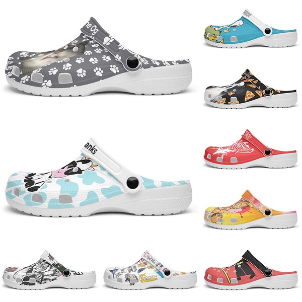 

Customized exquisiteand comfortable fashionable beautiful big Diy shoes for men and women's indoor slippers 42-99276