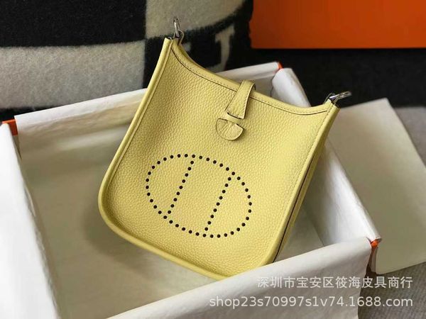 

handbags h bags leather her evel shoulder lyn mus mini luxury leisure casual street casual versatile togo cowhide litchi pattern tote one sh