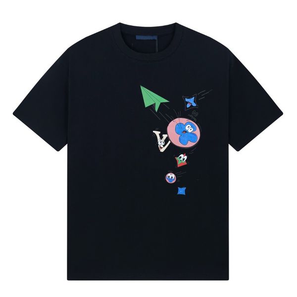 

1 mens design t-shirt spring summer color sleeves tees vacation short sleeve casual letters printing size range #620, White;black