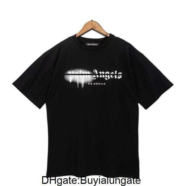 

men's t-shirts summer pa men womens palm t-shirts mans stylist tee guillotine bear palms printed short sleeve truncated bears angles te, White;black