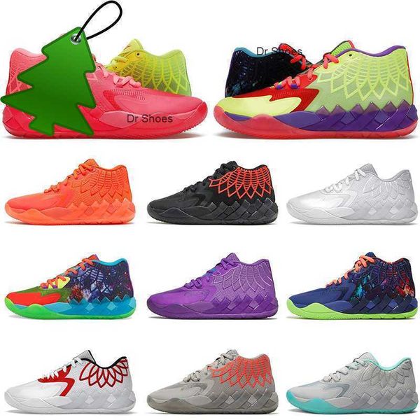 

athletic shoes pumps lamelo ball 1 mb.01 men basketball shoes black blast buzz city lo ufo not from here queen city rick and morty rock