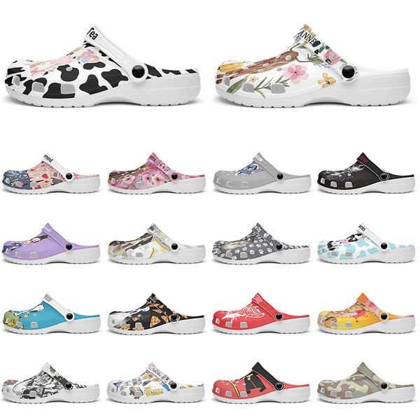 

Customized exquisiteand comfortable fashionable beautiful big Diy shoes for men and women's indoor slippers 78066