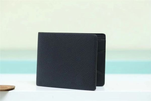 

m81812 m81810 wallet men's cowhide new short fold, Red;black