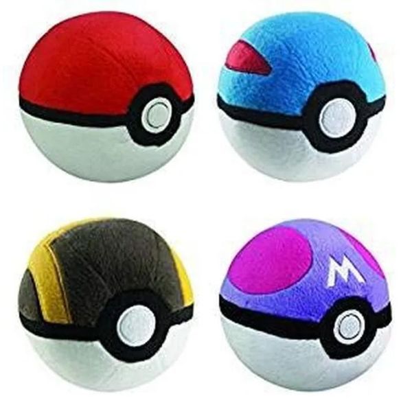 

movies tv plush toy l poke ball collection 4pc complete set greatball traball masterball 5 inch drop delivery 2022 mxhome am4zc