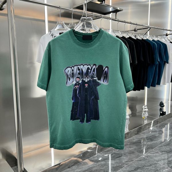 

mens tshirts round neck embroidered and printed polar style summer wear with street pure cotton e1ed, Black;brown