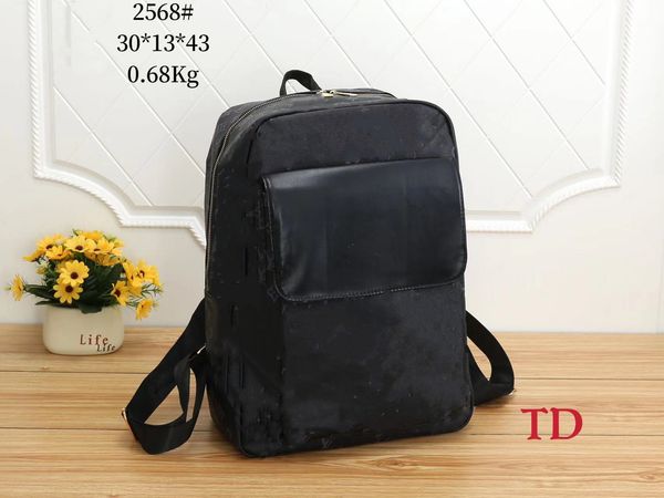 

23ss men's backpack man leisure student school bag fashion high-capacity women computer fashion trend travel