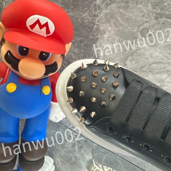 

2023 new sneakers designer shoes men casual shoes women extraordinary sneaker leather shoe, Black
