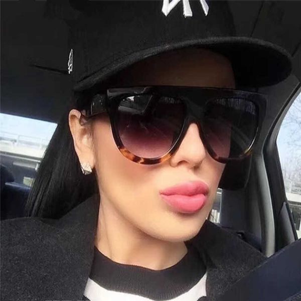 

sunglasses djxfzlo 2020 gafas fashion women sunglasses brand designer luxury vintage sun glasses big full frame eyewear women glasses uv400, White;black