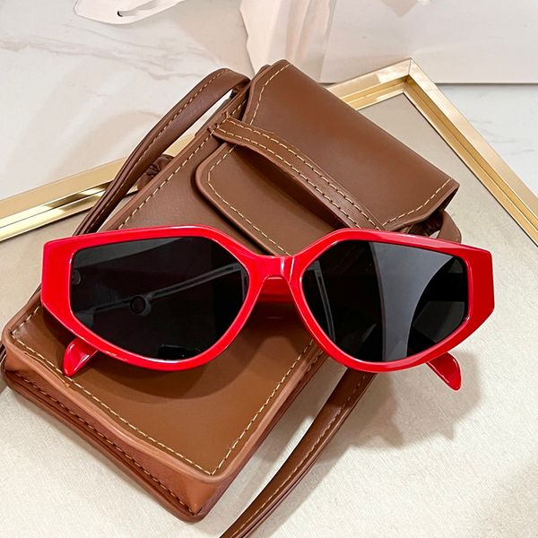 

cool girl polarized sunglasses fashion designer red black cat eye sunglasses women dress outdoor uv400 driving eyewear glasses with box, White;black