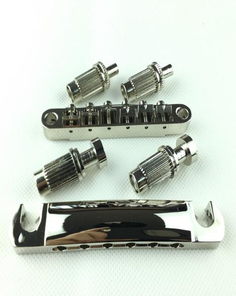 

1 set genuine original tuneomatic electric guitar bridge and tailpiece7940110