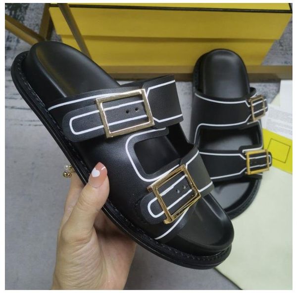 

luxurys designers sandals for men women fashion classic floral brocade slides flats leather rubber flip flops bottoms beach shoes loafers si, Black