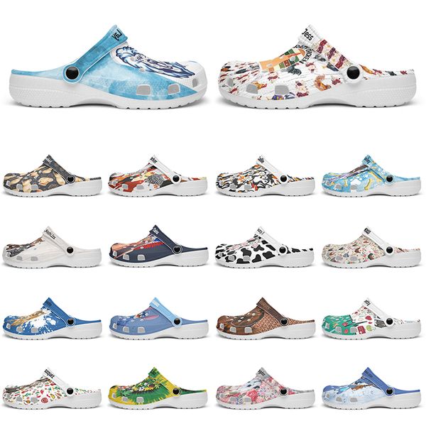 

Customized beautiful and comfortable fashionable lovely Diy shoes for men and women's indoor slippers 38-94195