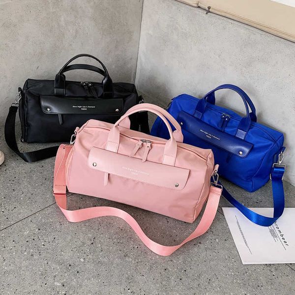 

duffel bags letter wet and dry separation waterproof women s yoga swimming training sports fitness short distance shoe position business tra