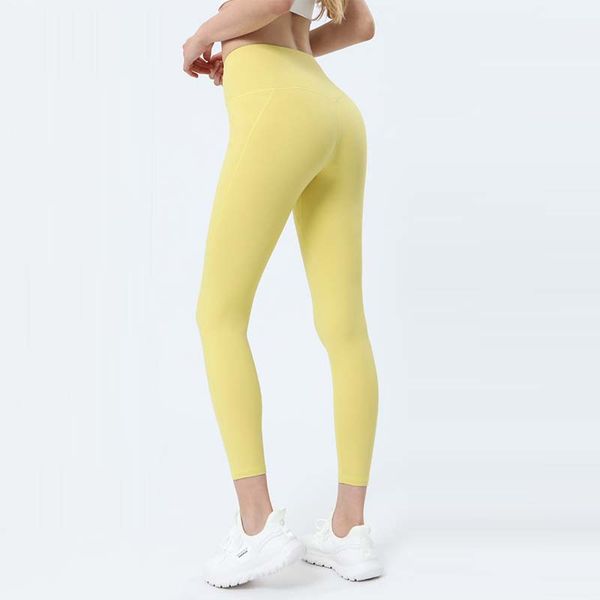 

yoga leggings women high waist stretchy energy gym sport tights workout nylon elastic running pants fitness, Black