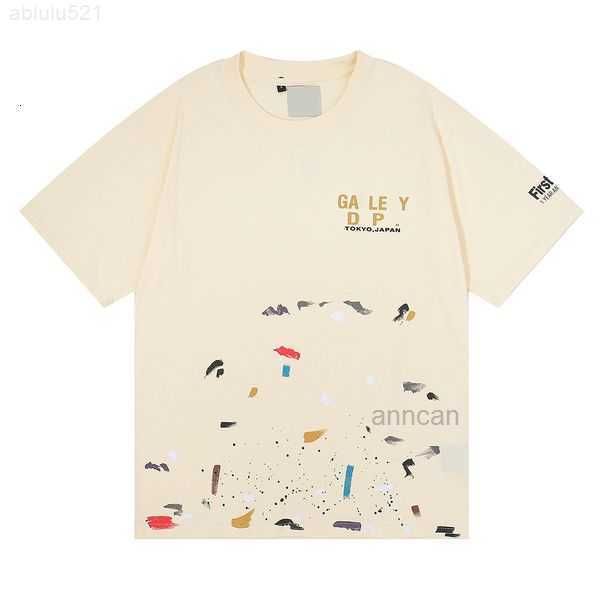 

galleryse depts 2023 mens t-shirts tees t shirts women designer galleryes cottons man luxurys clothing street clothes 18lo19, White;black