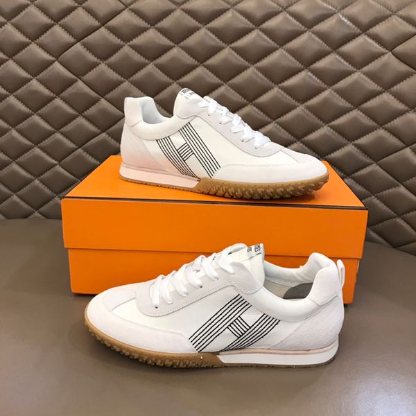 

fashion men trail casuals shoes famous soft bottom running sneaker paris refined elastic band low calfskin designer lightweight walk casual, Black