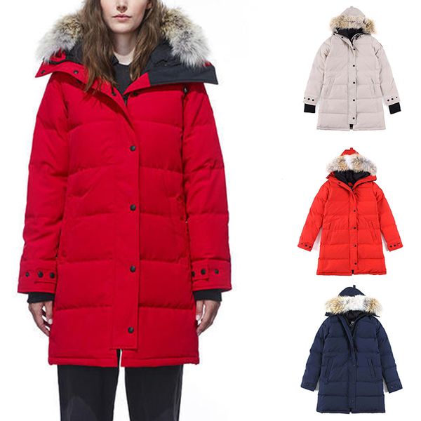 

Canada winter jacket designer down jacket woman coat cotton parka outdoor thickened warm weatherproof long down jacket for women coats designer women size XS-XL