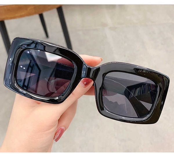 

sunglasses vintage square sunglasses women rectangle brand designer sun glasses for men classic eyewear uv400 gafas de sol p230406, White;black