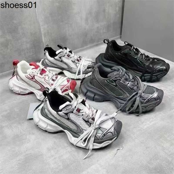 

2023 new balencigas ninth and tenth generation 3xl dad shoes double laces casual thick sole composite shoes couple shoes running