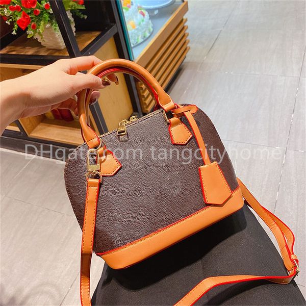 

womens designer shell handbags new letter printing bags european and american retro single shoulder messenger bag fashion large-capacity fem