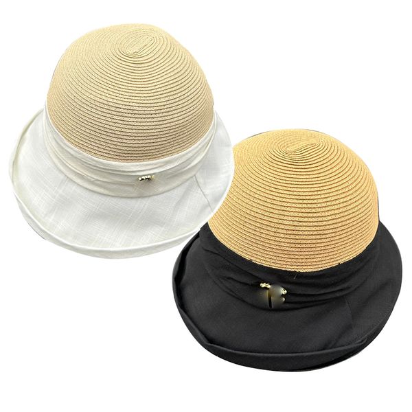 

woman wide brim hats summer le bob artichaut bucket hat, Blue;gray