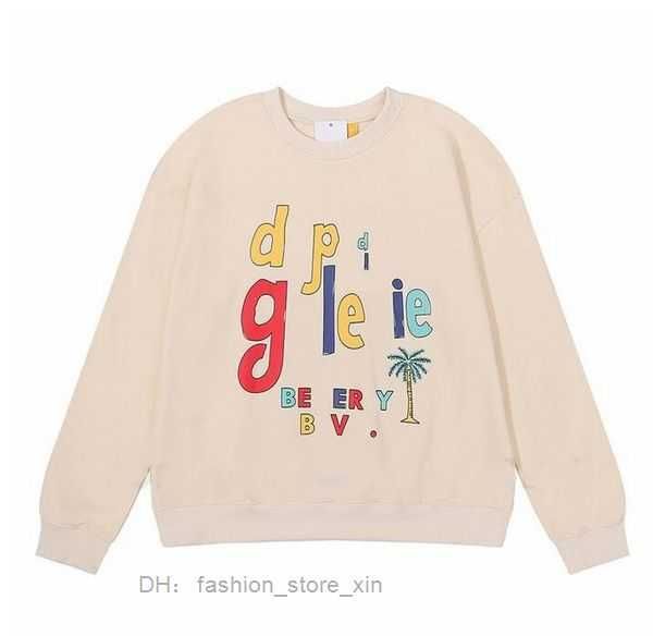 

men's & designer american mens galleryes depts streetwear sweater fashion cotton womens loose long sleeve clothing high street printed, Black