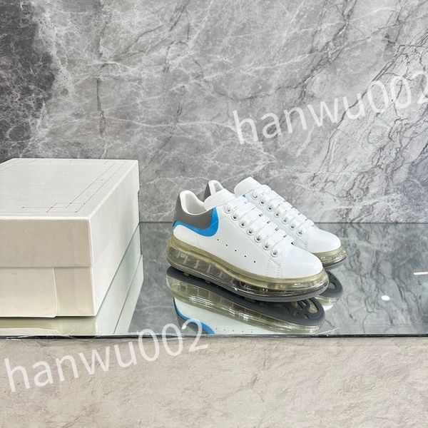 

2023 casual shoes women travel leather lace-up sneaker cowhide fashion lady flat designer running trainers letters woman shoe platform men g, Black