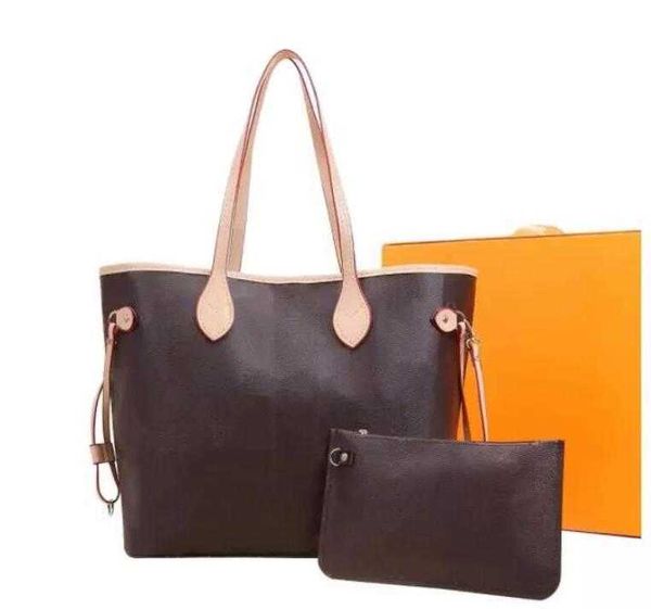

designer tote designers leather bags womens handbags high qulity crossbody lady shoulder bag shopping tote coin purse 2 pcs/set