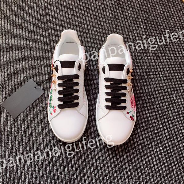 

new luxury women sneakers shoes white black leather trainers famous comfort outdoor trainers men's casual walking