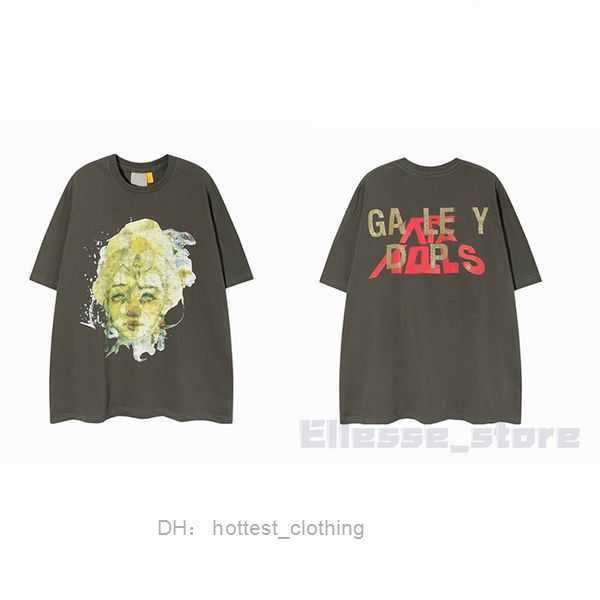 

t-shirts 2023 tees galleryse mens t shirts depts women designer cottons man s casual shirt luxurys clothing galleryes street shorts sleeve, White;black