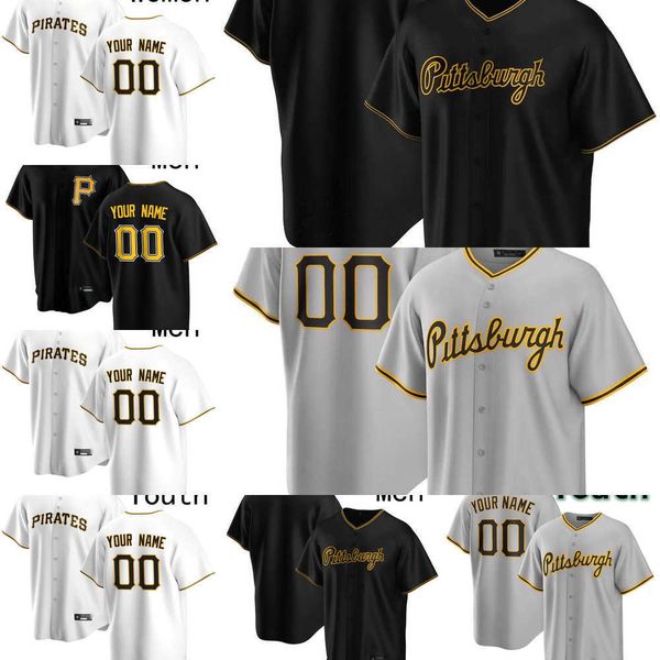 

pirates men women youth pittsburgh baseball jersey carlos santana 41 ji man choi 91 oneil cruz 15 david bednar 51 roansy contreras 59 wil cr, Blue;black