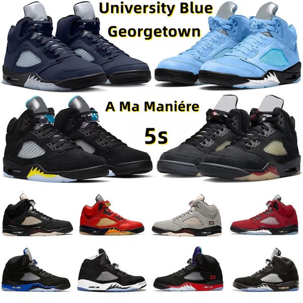

jumpman 5 5s basketball shoes university racer blue easter aqua off noir oreo raging bull green bean georgetown pinksicle a ma maniere men t