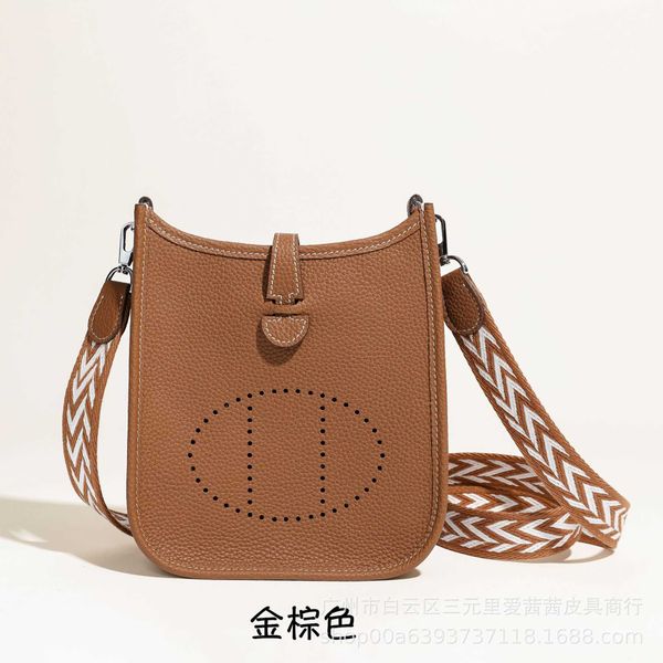 

handbags h bags leather her evel shoulder lyn mus mini luxury leisure casual genuine leather mini crossbody bag layer togo calf leather lych